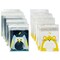 Wrapables Transparent Self-Adhesive 4" x 4" Candy and Cookie Bags, Favor Treat Bags for Parties and Wedding (200pcs)